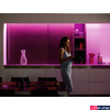 Kép 4/4 - Philips Hue LightStrip Plus kiegészítő LED szalag, White and Color Ambiance, 11,5W, RGB+W+WW 2000-6500K, 1m, adapter nélkül, 8718699703448