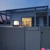 Kép 2/3 - Állólámpa, antracitszürke, fehér, E27, Redo Landmark 9170