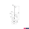 Kép 2/2 - Függeszték, arany, E27, Redo Smarterlight Niva 01-2625