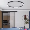 Kép 1/7 - Ledium Magnetis MG20 S1 mágneses LED világítási sín, 100 cm gyűrű, 48V, 4 vezetékes,felületre szerelt/függesztett, fekete