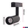 Kép 2/7 - Ledium Magnetis Alba MG20 mágneses sínrendszeres LED spotlámpa, 10W, 750 lm, CRI90, 2700K/3000K/3500K/4000K/6500K, 48V