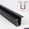 Kép 2/3 - Ledium Magnetis MG20 R1 mágneses süllyesztett LED világítási sín, 48V, 4 vezetékes, trimless, 2m, fekete