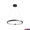 Kép 1/10 - 1 ágú függeszték, 60cm átmérő, fekete, 3000K/4000K CCT kapcsolóval, 1400 lm, CRI 95, SLV One 60 1002909