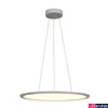 Kép 1/4 - 1 ágú függeszték, 60cm átmérő, szürke, 4000K természetes fehér, 3350 lm, CRI 90, 110°, UGR 22, SLV Panel 1003047