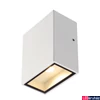 Kép 1/6 - Kültéri Fali lámpa, fehér, 3000K melegfehér, 290 lm, CRI 80, 110°, SLV Quad 1 XL 232431