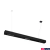Kép 1/11 - Függeszték, 1m széles, fekete, 4000K természetes fehér, 2300 lm, CRI 90, 30°, UGR 10, SLV Q-Line 1000933