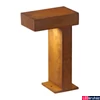Kép 1/7 - Kültéri Állólámpa, 40cm magas, rozsda, GX53, SLV Rusty Pathlight 230090