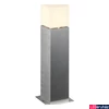 Kép 1/3 - Kültéri Állólámpa, 60cm magas, rozsdamentes acél (inox), E27, SLV Square Pole 60 1000345