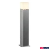 Kép 1/4 - Kültéri Állólámpa, 90cm magas, rozsdamentes acél (inox), E27, SLV Square Pole 90 1000346