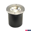 Kép 1/5 - Kültéri Beépíthető lámpa, 12,6cm átmérő, rozsdamentes acél (inox), 3000K melegfehér, 580 lm, CRI 80, 120°, SLV Rocci 227600
