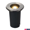 Kép 1/2 - Kültéri Beépíthető lámpa, 12cm átmérő, rozsdamentes acél (inox), GU10, SLV Solasto 227680