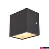 Kép 1/6 - Kültéri Fali lámpa, antracit, 3000K melegfehér, 1120 lm, CRI 80, 105°, SLV Sitra Cube 1002032