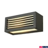 Kép 1/6 - Kültéri Fali lámpa, antracit, E27, SLV Box-L 232495