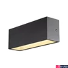 Kép 1/10 - Kültéri Fali lámpa, lefelé és felfelé világít, antracit, 3000K/4000K CCT kapcsolóval, 2700 lm, CRI 80, 105°, SLV Sitra L Up/down 1005155