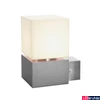 Kép 1/6 - Kültéri Fali lámpa, rozsdamentes acél (inox), E27, SLV Square Wall 1000336