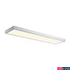 Kép 1/7 - LED panel, 120x30cm, mennyezeti, szürke, 4000K természetes fehér, 3400 lm, CRI 90, 90°, UGR 19, SLV Panel 1001509
