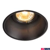 Kép 1/7 - Süllyesztett lámpa, billenthető, fekete, GU10, SLV Horn-T 113140