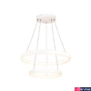 Kép 1/2 - Több ágú függeszték, 80cm átmérő, lefelé és felfelé világít, fehér, 2700K/3000K CCT kapcsolóval, 1230 lm, CRI 90, 130°, SLV One Double 1004766