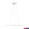 Kép 2/3 - 1 ágú függeszték, 60cm átmérő, fehér, 3000K melegfehér, 3150 lm, CRI 80, 110°, UGR 22, SLV Panel 1003044