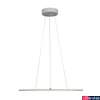Kép 2/3 - 1 ágú függeszték, 60cm átmérő, szürke, 3000K melegfehér, 3150 lm, CRI 90, 110°, UGR 22, SLV Panel 1003046
