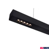 Kép 2/10 - Függeszték, 2m széles, fekete, 3000K melegfehér, 4200 lm, CRI 90, 30°, UGR 10, SLV Q-Line 1000930