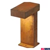 Kép 2/7 - Kültéri Állólámpa, 40cm magas, rozsda, GX53, SLV Rusty Pathlight 230090