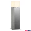 Kép 2/3 - Kültéri Állólámpa, 60cm magas, rozsdamentes acél (inox), E27, SLV Square Pole 60 1000345