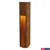 Kép 2/6 - Kültéri Állólámpa, 80cm magas, rozsda, E27, SLV Rusty Slot 229411