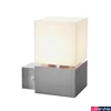 Kép 2/6 - Kültéri Fali lámpa, rozsdamentes acél (inox), E27, SLV Square Wall 1000336