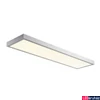 Kép 2/3 - LED panel, 120x30cm, mennyezeti, szürke, 4000K természetes fehér, 3400 lm, CRI 80, 90°, UGR 19, SLV Panel 1003055
