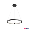 Kép 3/10 - 1 ágú függeszték, 60cm átmérő, fekete, 3000K/4000K CCT kapcsolóval, 1400 lm, CRI 95, SLV One 60 1002909