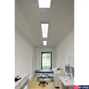 Kép 3/7 - LED panel, 120x30cm, mennyezeti, szürke, 4000K természetes fehér, 3400 lm, CRI 90, 90°, UGR 19, SLV Panel 1001509
