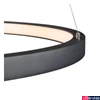 Kép 4/10 - 1 ágú függeszték, 60cm átmérő, fekete, 3000K/4000K CCT kapcsolóval, 1400 lm, CRI 95, SLV One 60 1002909