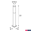 Kép 4/4 - Kültéri Állólámpa, 51cm magas, rozsdamentes acél (inox), E27, SLV Big Nails 229162