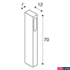 Kép 4/4 - Kültéri Állólámpa, 70cm magas, antracit, 3000K melegfehér, 160 lm, CRI 80, SLV Slotbox 70 232145