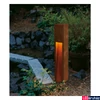 Kép 4/6 - Kültéri Állólámpa, 80cm magas, rozsda, E27, SLV Rusty Slot 229411
