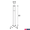 Kép 4/4 - Kültéri Állólámpa, 81cm magas, rozsdamentes acél (inox), E27, SLV Big Nails 229172