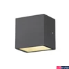 Kép 4/9 - Kültéri Fali lámpa, antracit, 3000K/4000K CCT kapcsolóval, 580 lm, CRI 80, 105°, SLV Sitra S Single 1005148