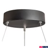 Kép 5/10 - 1 ágú függeszték, 60cm átmérő, fekete, 3000K/4000K CCT kapcsolóval, 1400 lm, CRI 95, SLV One 60 1002909