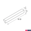 Kép 5/5 - Fali lámpa, 60cm széles, ezüst, 3000K melegfehér, 820 lm, CRI 80, 120°, SLV L-Line 1001300