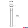 Kép 5/5 - Kültéri Állólámpa, 100cm magas, antracit, E27, SLV Alpa 228925