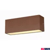 Kép 5/10 - Kültéri Fali lámpa, lefelé és felfelé világít, rozsda, 3000K/4000K CCT kapcsolóval, 2700 lm, CRI 80, 105°, SLV Sitra L Up/down 1005157