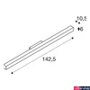 Kép 6/6 - Fali lámpa, 142,5cm széles, fehér, 3000K melegfehér, 3800 lm, CRI 80, 110°, SLV Q-Line 1000668