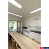 Kép 6/7 - LED panel, 120x30cm, mennyezeti, szürke, 4000K természetes fehér, 3400 lm, CRI 90, 90°, UGR 19, SLV Panel 1001509