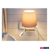 Kép 7/10 - Fali lámpa, olvasókar, polc, 2xUSB csatlakozó, jobb, fehér, 3000K melegfehér, 120 lm, 110°, SLV Somnila Flex 1003460