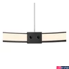 Kép 8/10 - 1 ágú függeszték, 60cm átmérő, fekete, 3000K/4000K CCT kapcsolóval, 1400 lm, CRI 95, SLV One 60 1002909