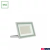 Kép 1/7 - Kültéri Reflektor, fehér, 6000K melegfehér, beépített LED, 9400 lm, CRI >70, 100°, SPECTRUM LED SLI029047CW_PW