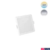 Kép 2/2 - LED panel, fehér, 3000K-6500K szabályozható, beépített LED, 520 lm, CRI 80, 120°, SPECTRUM LED SLI038018CCT