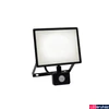Kép 2/7 - Kültéri Reflektor, mozgásérzékelős, fekete, 4000K melegfehér, beépített LED, 4500 lm, CRI >70, 100°, SPECTRUM LED SLI029051NW_CZUJNIK_PW