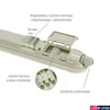 Kép 7/9 - Armatúra, fehér, 4000K melegfehér, beépített LED, 3000 lm, CRI 80, 120°, SPECTRUM LED SLI028024NW_PW